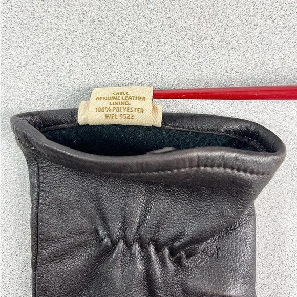 Vintage Fownes Leather Gloves in Brown fully lined warm Driving size 7.5 - Picture 6 of 6